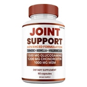 Joint Support Capsules, Joint Support Supplement All-Natural Pills Maximum Strength, 30 Day Supply per Bottle 1 Pack