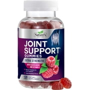 Joint Support Gummies - Extra Strength Glucosamine Gummy Supports Joints Health & Flexibility for Back, Knees, Hands - Natural Vitamin E Immune Support - Best Supplement for Women & Men - 120 Gummies