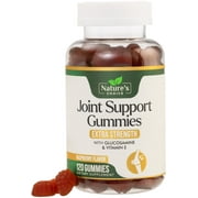 Joint Support Gummies Extra Strength Glucosamine Gummy with Vitamin E - Naturally Assists Cartilage & Flexibility - Best Support Chew for Men and Women - 120 Gummies