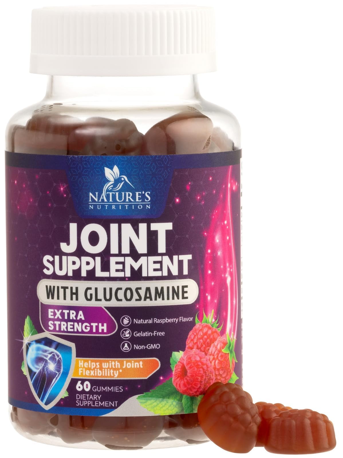Joint Support Gummies - Glucosamine Plus Vitamin E Nature's Joint ...