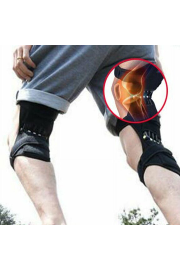 Joint Support Knee Pads Spring Force Breathable Non-slip Power Lift Joint Support Knee Pads