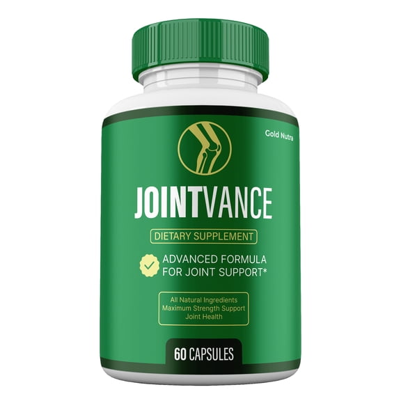 Joint Vance Capsules, Joint Support Supplement, JointVance All-Natural Pills Maximum Strength (1 Pack)