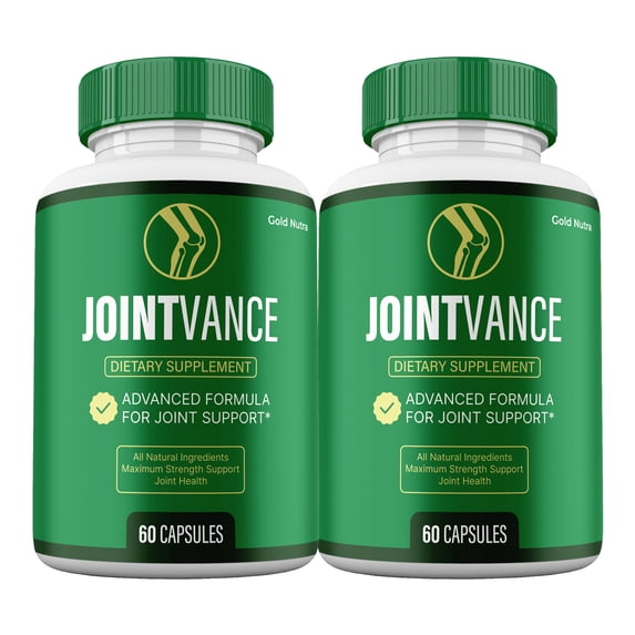 Joint Vance Capsules, Joint Support Supplement, JointVance All-Natural Pills Maximum Strength (2 Pack)