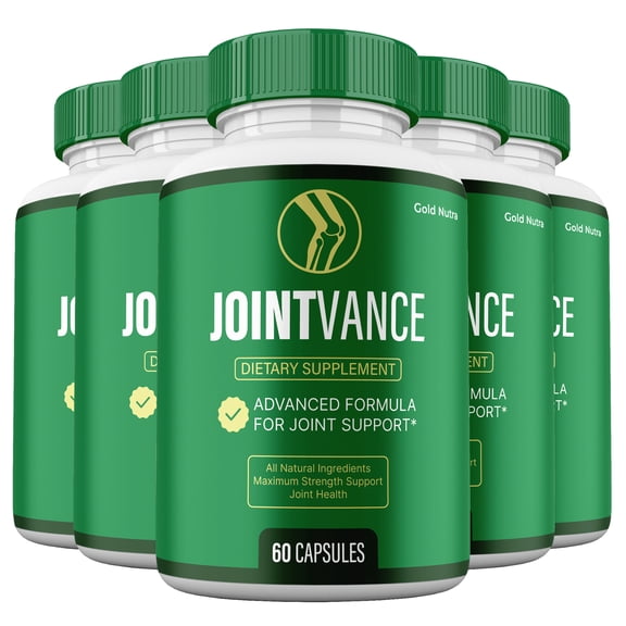 Joint Vance Capsules, Joint Support Supplement, JointVance All-Natural Pills Maximum Strength (5 Pack)