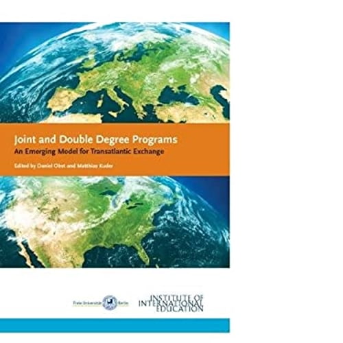 Pre-Owned Joint and Double Degree Programs : An Emerging Model for ...