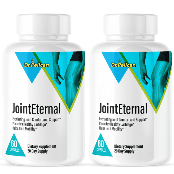 JointEternal- Joint & Cartilage Health Support- 2 Bottles- 120 Capsules