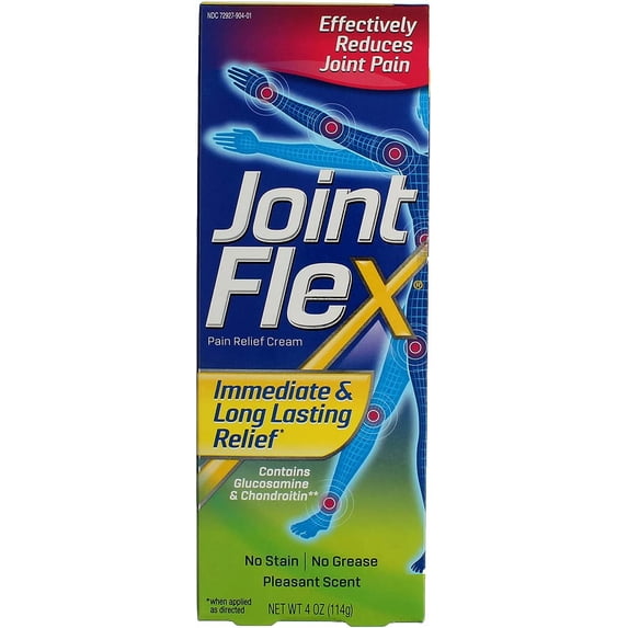JointFlex Pain Relieving Cream 4 oz (Pack of 5)