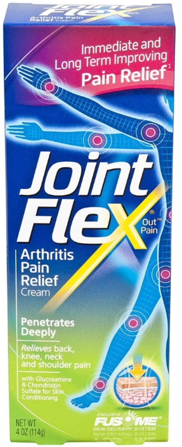 JointFlex Pain Relieving Cream 4 oz (Pack of 6)