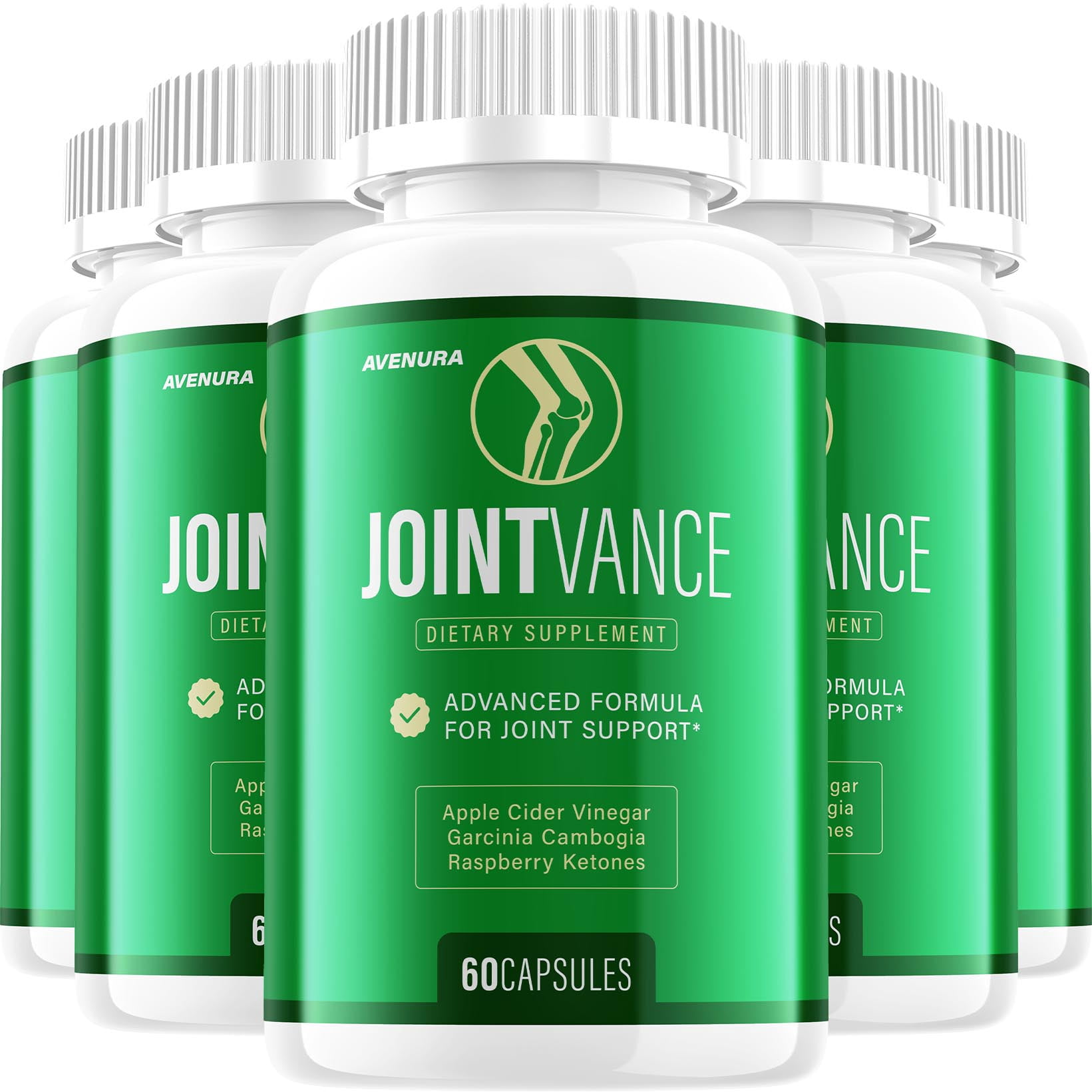 JointVance Capsule – Joint Vance Advanced Formula for Joint Support Supplement, 5 Pack, 300 Capsules