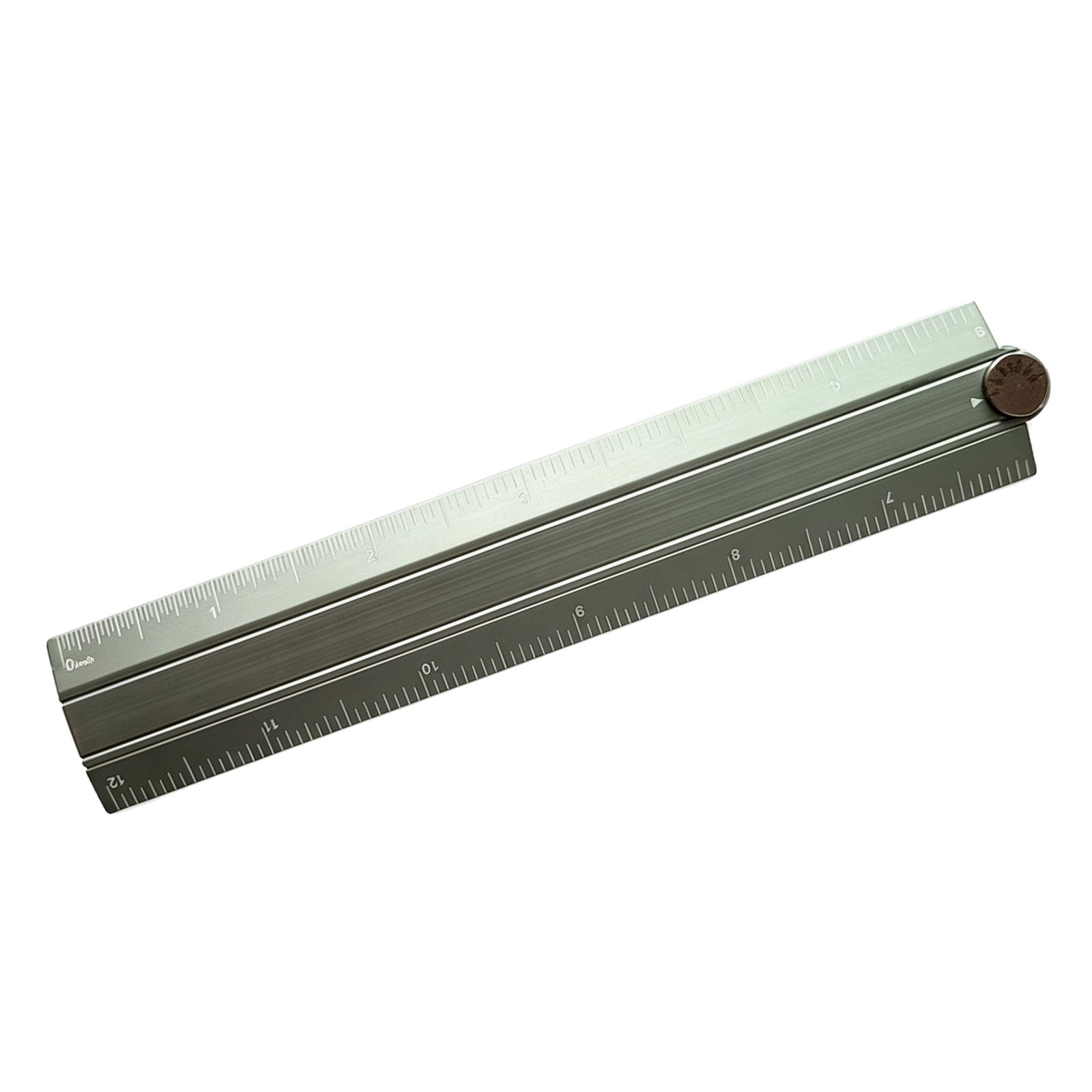 A Measuring Ruler Jointed Ruler with 2-Section Aluminum Body, Adjustable Connection, and ...