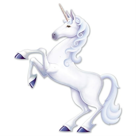 Jointed Unicorn 4' 6 inch Wall Decoration - Party Supplies - 1 per pack