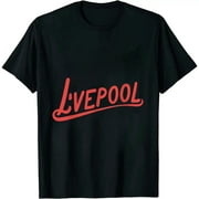 JointlyCreating Womens Cool Retro Grunge Vintage look Liverpool gift V-Neck T-Shirt