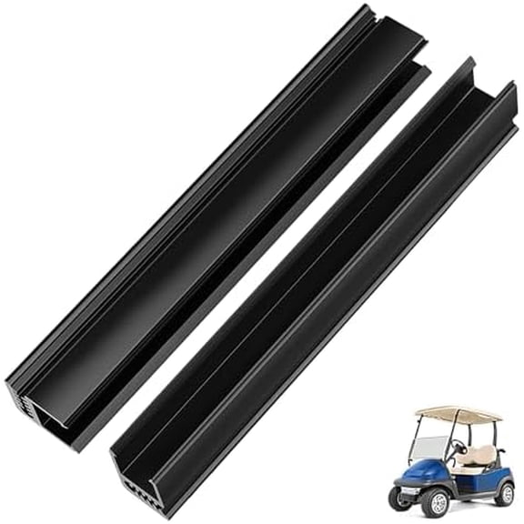 Jointown Golf Cart Windshield Clips-2PCS, Club Car Windshield Sash Clips for 1"x1" Tube, Suitable for Club Car DS, Precedent and Tempo Golf Cart, OEM#1014441-01 1021630-01(2Pcs)