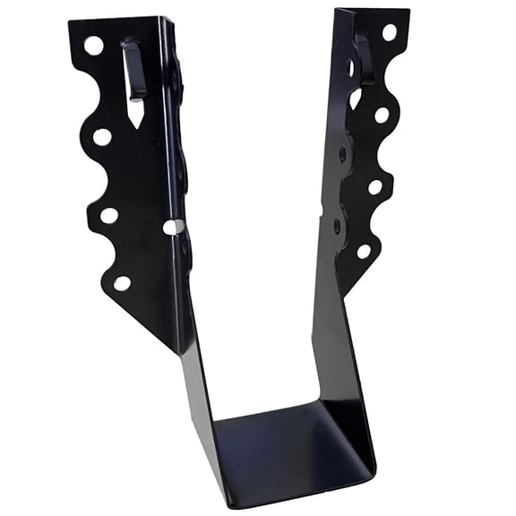 Joist Hanger Black 2'' X 6'' 20 Count For Wood Floor Deck And Ceiling Joists