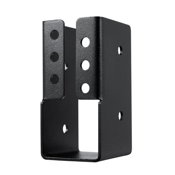 Joist Hangers 12 Pack for 2x4 Lumber - Concealed Flange - 1.93x3.62in Beam Hangers - Heavy Duty Steel with Screws - Shed, Pergola, Fence Support