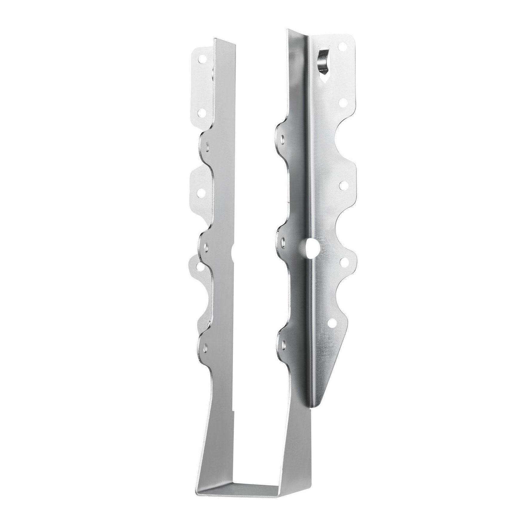 Joist Hangers 50 Pcs, Face Mount 1.57x7.83in, Heavy Duty Steel Rafter Ties, Wood Connector Brackets for Beams, Garden Structures, Decking, Indoor & Outdoor Use