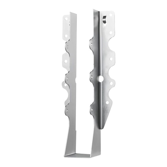 Joist Hangers 50 Pcs, Face Mount 1.57x7.83in, Heavy Duty Steel Rafter Ties, Wood Connector Brackets for Beams, Garden Structures, Decking, Indoor & Outdoor Use