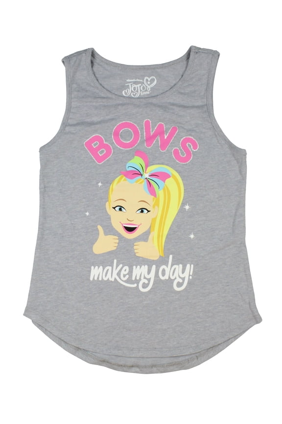 Jojo Closet Girls' Bows Make My Day Tank Top Shirt
