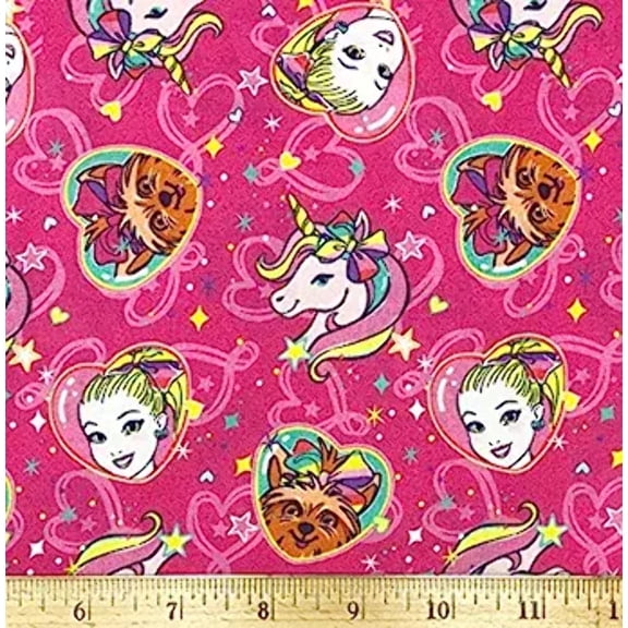 Jojo Friends are Magic Cotton Fabric