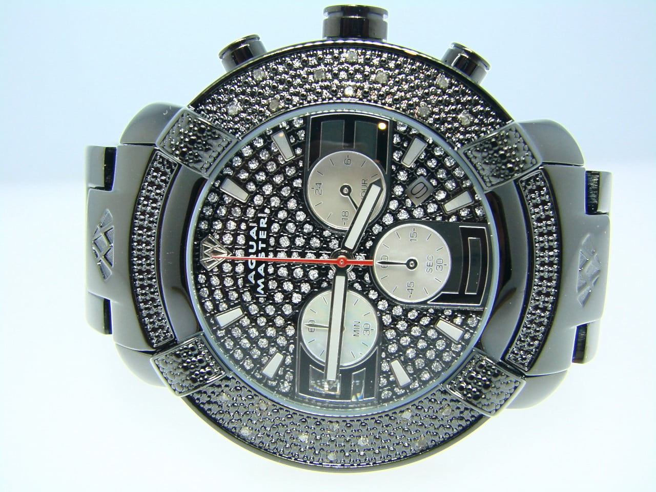 AQUA MASTER Jojo Joe Rodeo Techno Black Diamond Watch