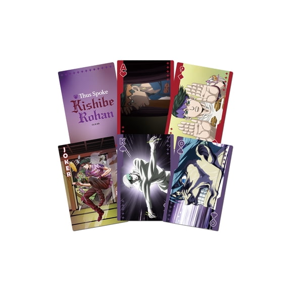 Jojo Kishibe Rohan - Screenshot Group Playing Card