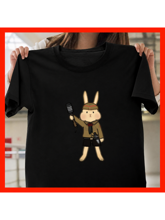 Jojo Rabbit Satire Cinema Movie Parody Retro Pop Design Unisex T-Shirt, up to size 5XL