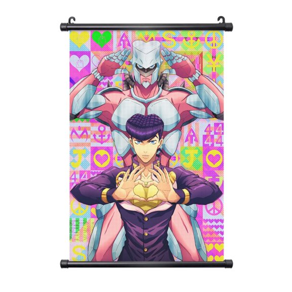 Hanging Poster Prints Canvas PVC Scroll Shaft Wall Art Painting Wall Banner Artwork Decor for Home Living Room Bedroom 20"X30"