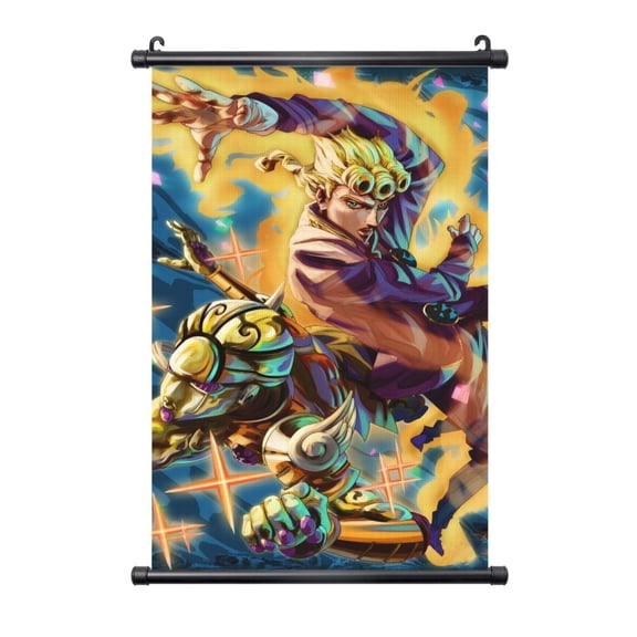 Hanging Poster Prints Canvas PVC Scroll Shaft Wall Art Painting Wall Banner Artwork Decor for Home Living Room Bedroom 20"X30"