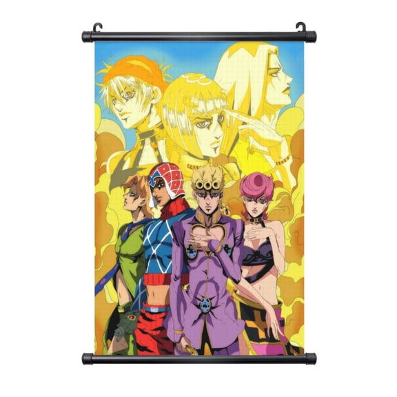 Hanging Poster Prints Canvas PVC Scroll Shaft Wall Art Painting Wall Banner Artwork Decor for Home Living Room Bedroom 20"X30"