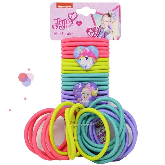 Jojo Siwa 36pk Hair Elastics on Card