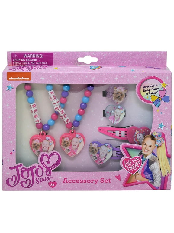 Jojo Siwa Accessory Set Includes: 2 Beaded Bracelets