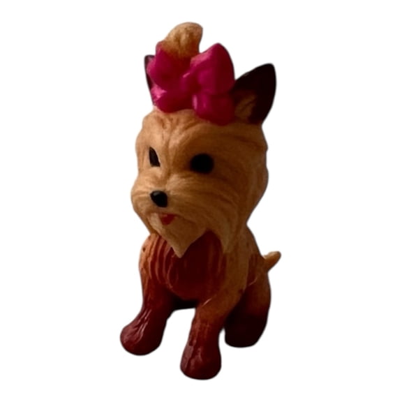 Jojo Siwa BowBow Yorkie Dog Pink Bow Figure Figurine Rare Replacement 2 Buy It Now 267583846864