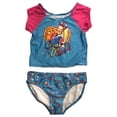 thumbnail image 1 of Jojo Siwa Girls Blue 2pc Be Cool Vibes Tankini Swimming Bathing Suit Large 10-12, 1 of 2
