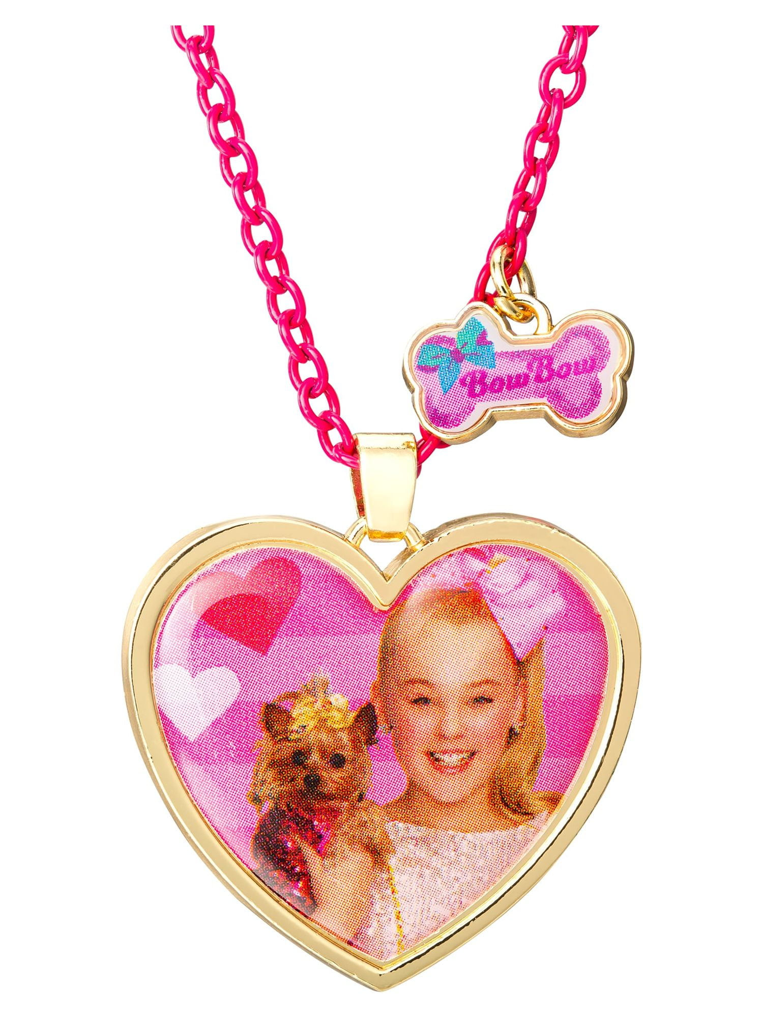 Jojo Siwa Girls/Tween Heart Necklace 16