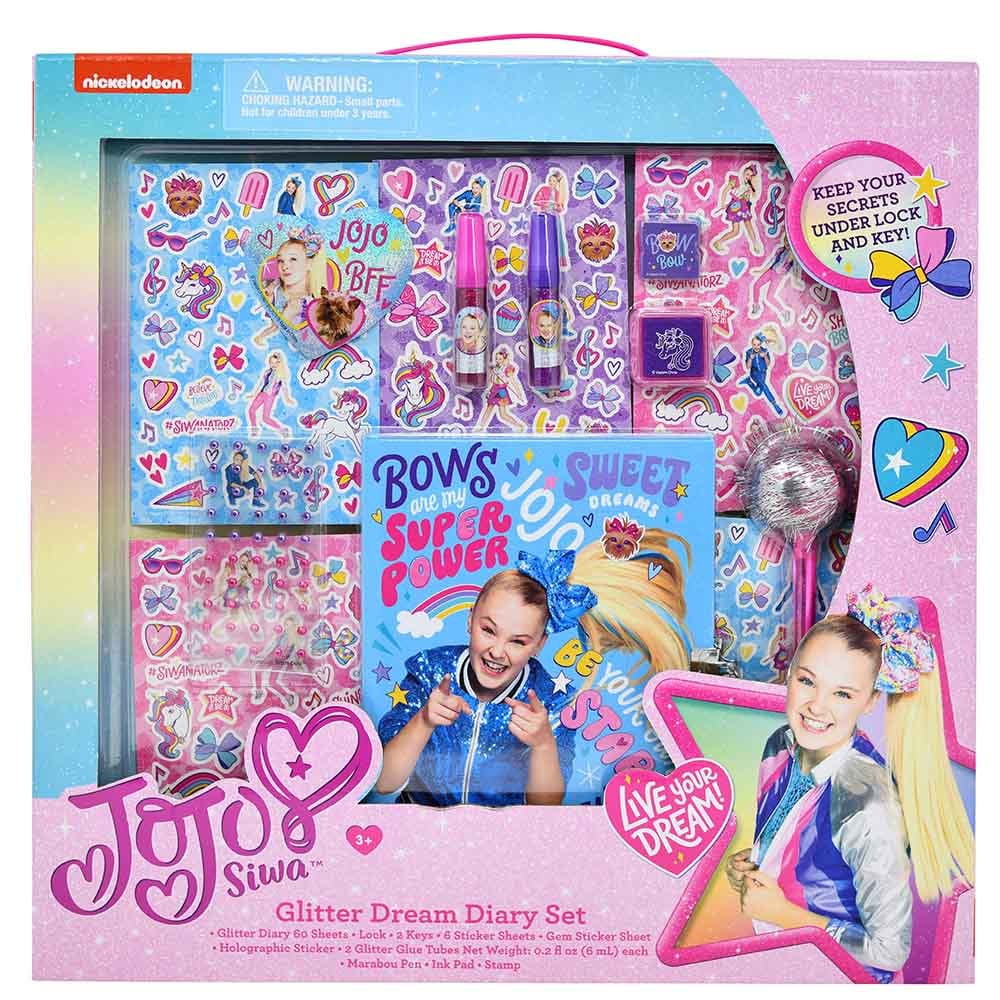 Buy Jojo Siwa Glitter Diary Set in Box Online Malaysia Ubuy