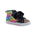 thumbnail image 1 of Jojo Siwa Little Girls Rainbow Flip Sequin High-Top Sneaker, Sizes 12-3, 1 of 6