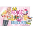 thumbnail image 1 of Jojo Siwa - Peace Love Unicorns Wall Poster with Push Pins, 14.725" x 22.375", 1 of 6