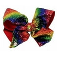 thumbnail image 1 of Jojo Siwa Rainbow Sequin Hair Bow, 1 of 4