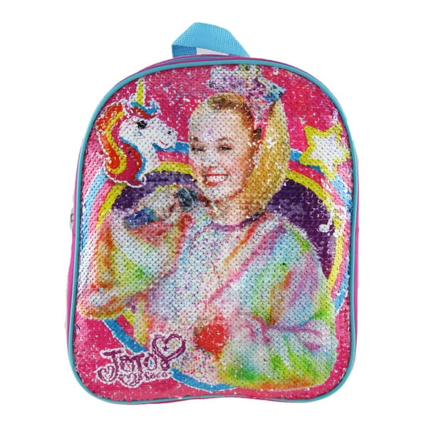 Jojo Siwa Reverse Sequin 12 Inch Backpack A18477