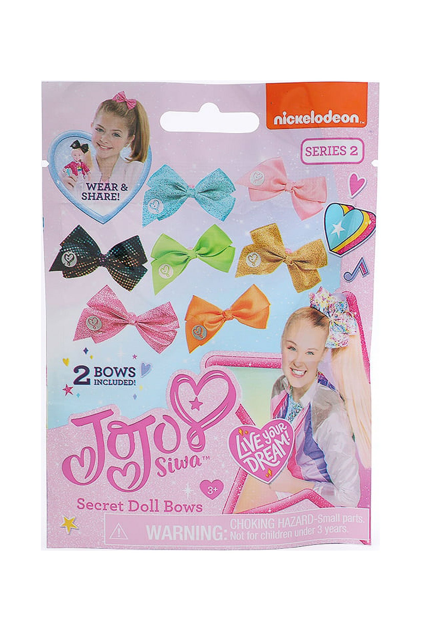 Jojo Siwa Secret Doll Bows, SERIES 2 1 PACK - Walmart.com