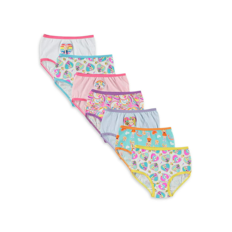 Jojo Siwa Toddler Girls Underwear, 7-Pack 