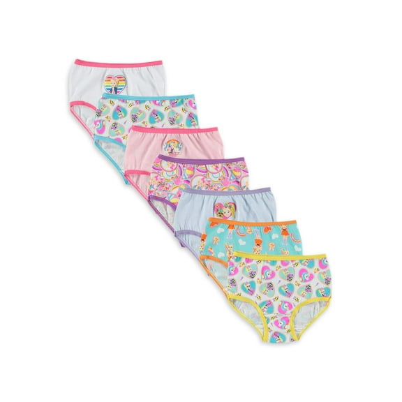 Jojo Siwa Toddler Girls Underwear, 7-Pack