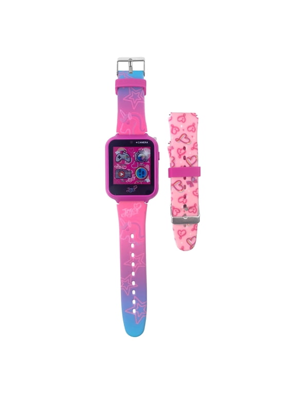 Jojo Siwa iTime Kids Interactive Smart Watch with Interchangeable Strap Set