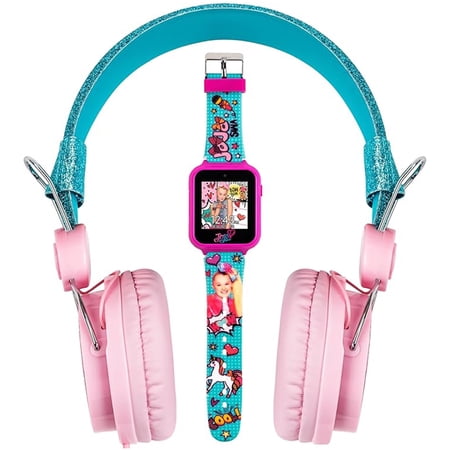 Jojo Siwa iTime Kids Interactive Smart Watch and Headphone Set