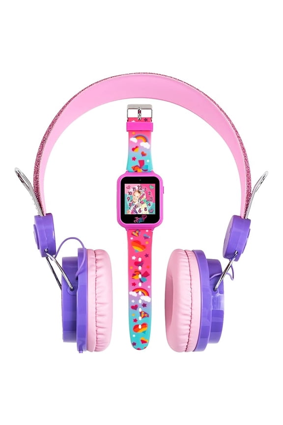 Jojo Siwa iTime Kids Interactive Smart Watch and Headphone Set