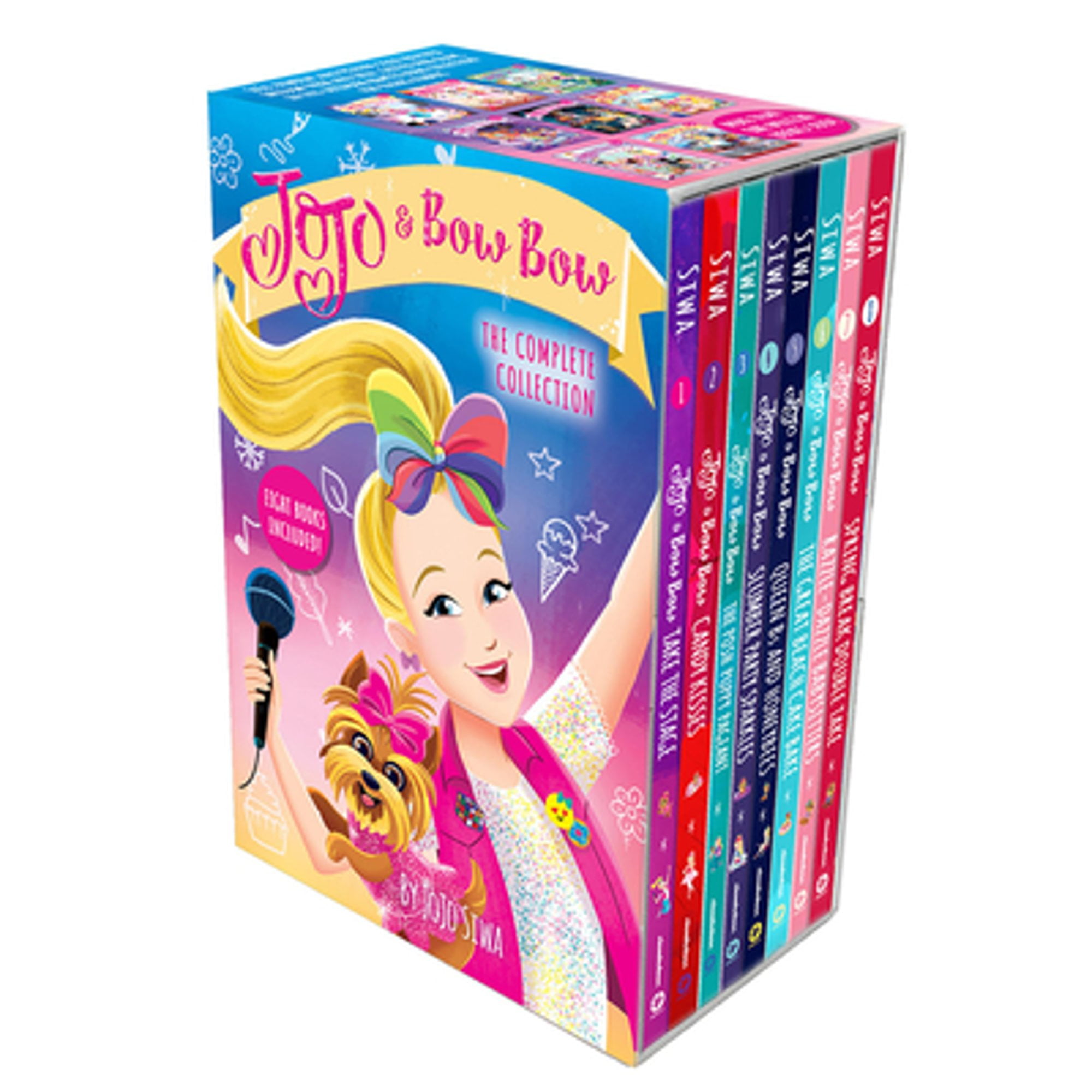 Pre-Owned Jojo and Bowbow 8-Book Box Set: Books 1-8 (Paperback) by Jojo Siwa