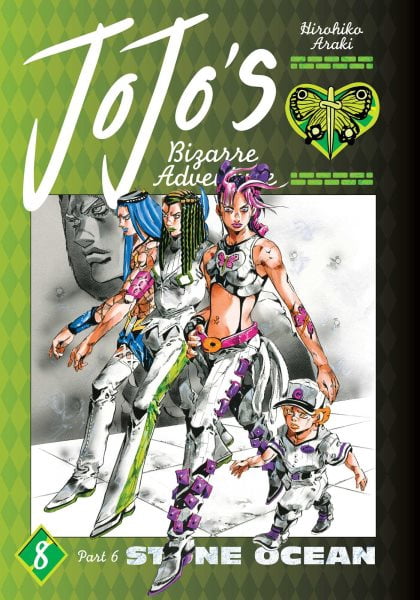 Pre-Owned Jojo's Bizarre Adventure: Part 6--S Jojo's Bizarre Adventure: Part 6--Stone Ocean, Vol. 8, Book 8, (Hardcover)