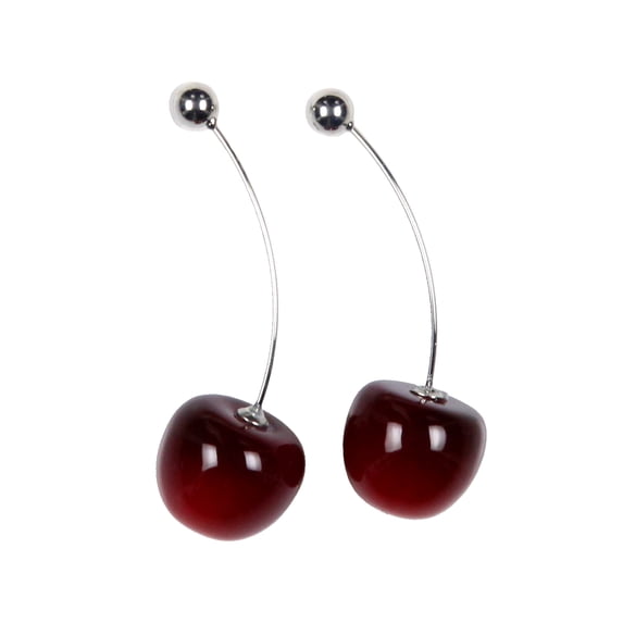 Jojo's Bizarre Adventure Anime Adult Kakyoin Cherry Drop Earrings For Men Women