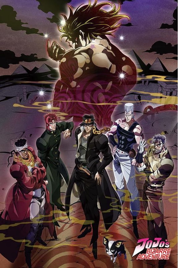 Jojo's Bizarre Adventure Anime Wall Poster Bedroom living room wall decoration posters Gifts 12 x 18 inch(30cm x 46cm) Frameless