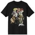 thumbnail image 1 of Jojo's Bizarre Adventure Character Art Men's Black T-shirt-XXL, 1 of 2